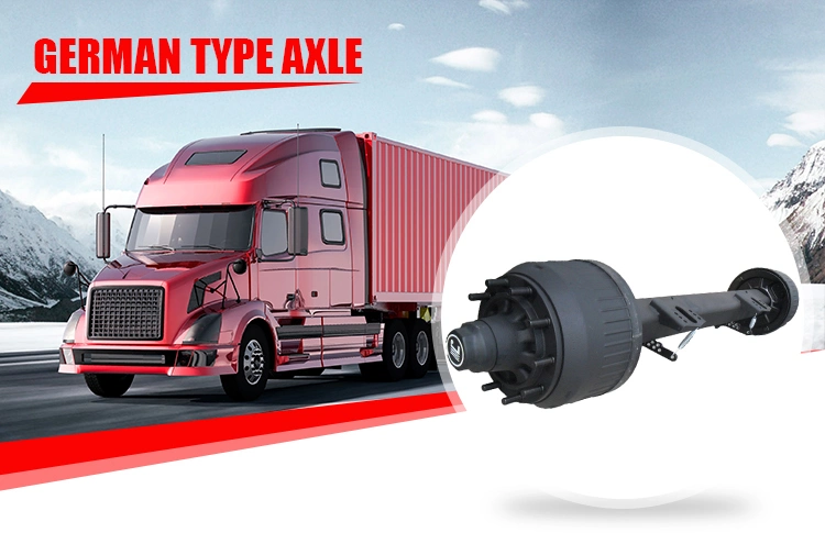 Factory Hot Sale German Type Trailer Axle BPW Axle for Parts