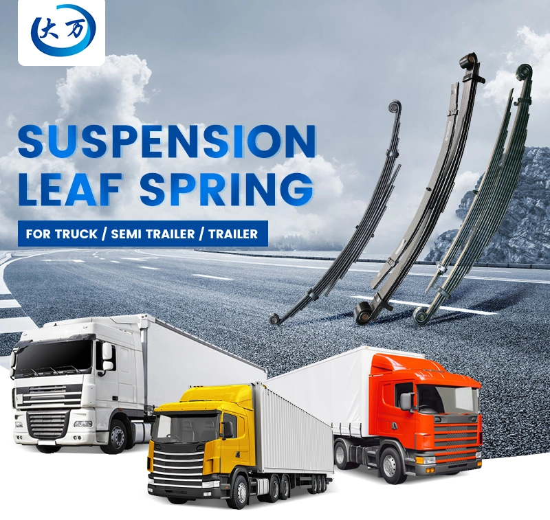 2902010-DV400A Auto Parts Suspension Front Steel Plate Leaf Spring for Heavy Truck