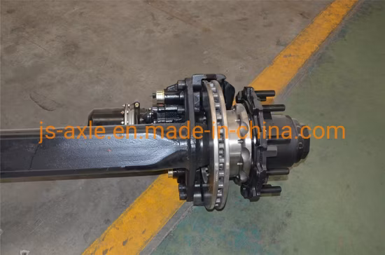 Assale per semirimorchio con asse con freno a disco produttore OEM ABS da 13 tonnellate in vendita